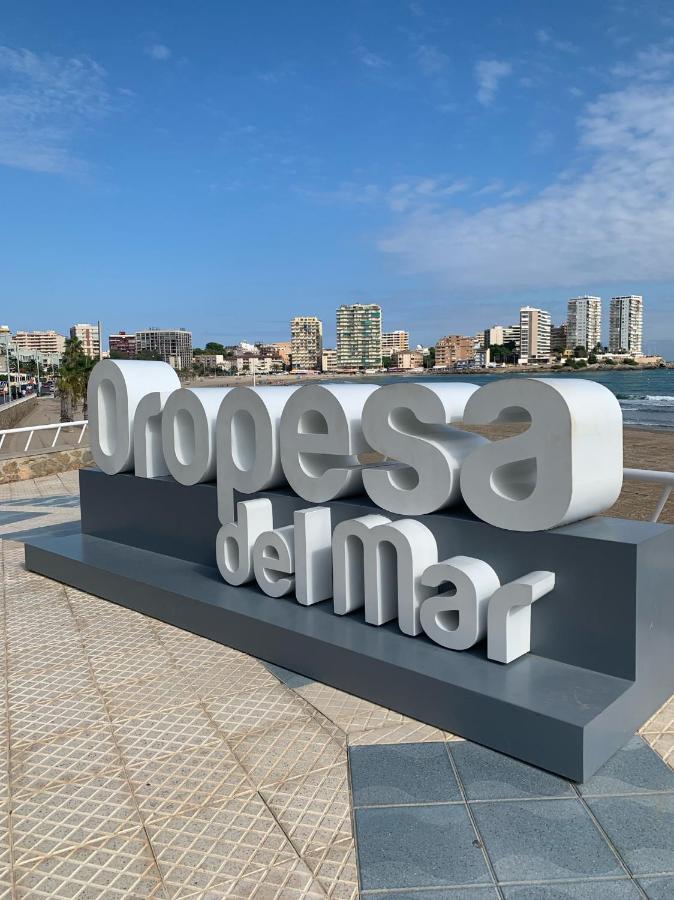 Apartamento En Primerisima Linea De Playa Con Espectaculares Vistas Netflix, Prime Y Disney Oropesa del Mar Εξωτερικό φωτογραφία